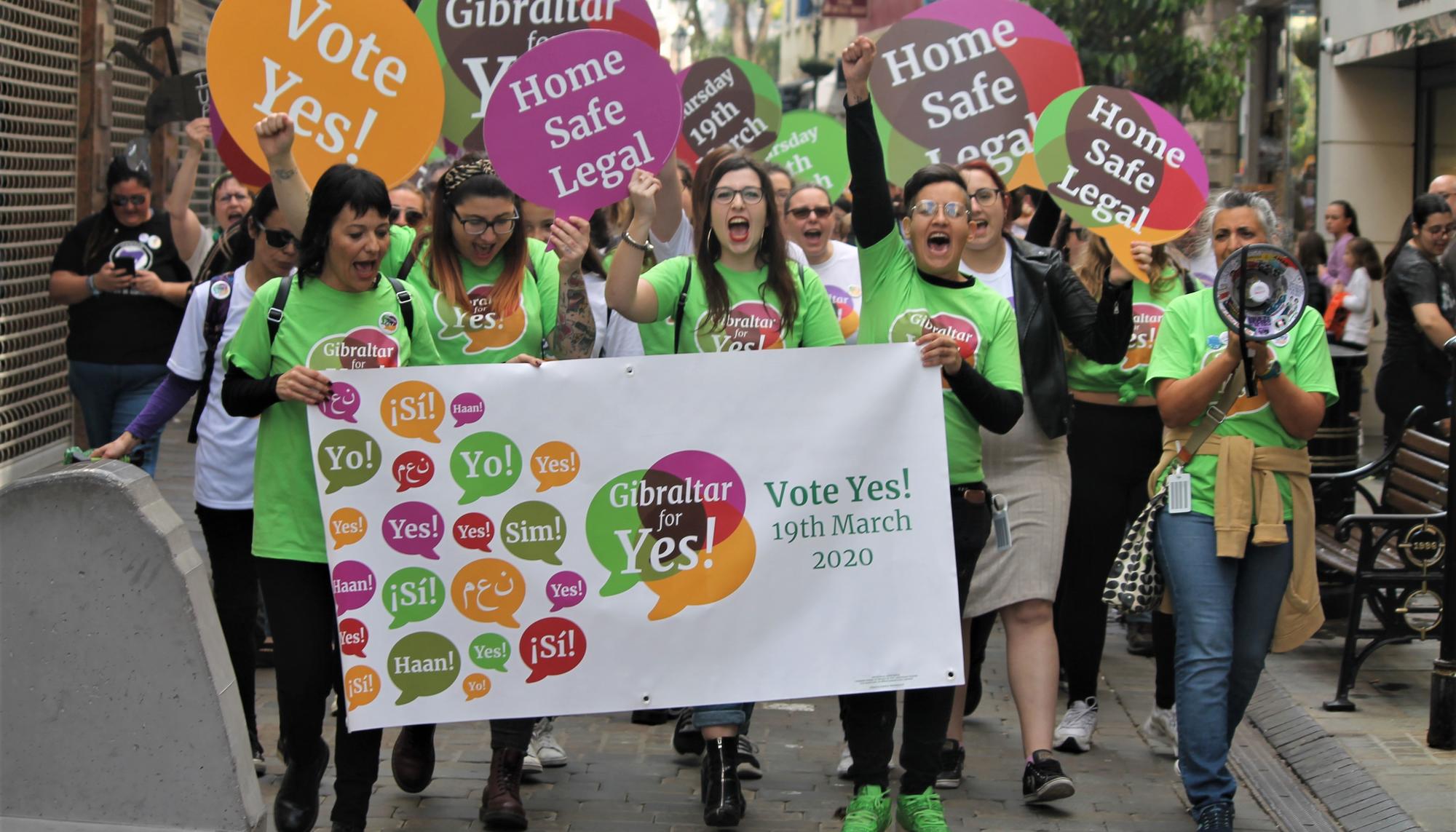 Marcha Gibraltar aborto